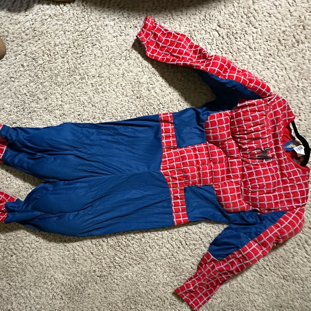 Spiderman Red and Blue Costume size large